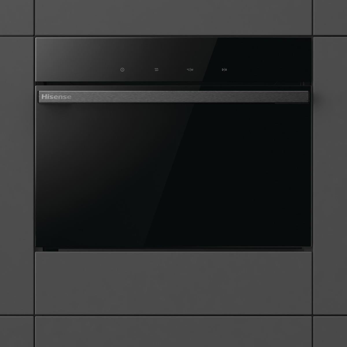 HISENSE BIM45342ADBG 50 LT. ANKASTRE CAM MIKRODALGA ÖZELLIKLI FIRIN SIYAH