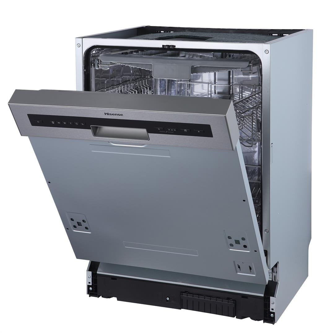 HISENSE HI620D10X 6  PROGRAM 14 KİŞİLİK YARI ANKASTRE BULAŞIK MAKİNESİ INOX 