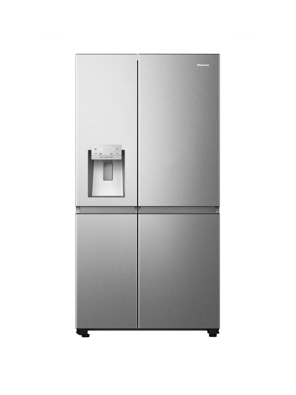 HISENSE RS818N4TIE 632 LT GARDIROP TİPİ NO FROST SU VE BUZ HAZNELİ BUZDOLABI İNOX