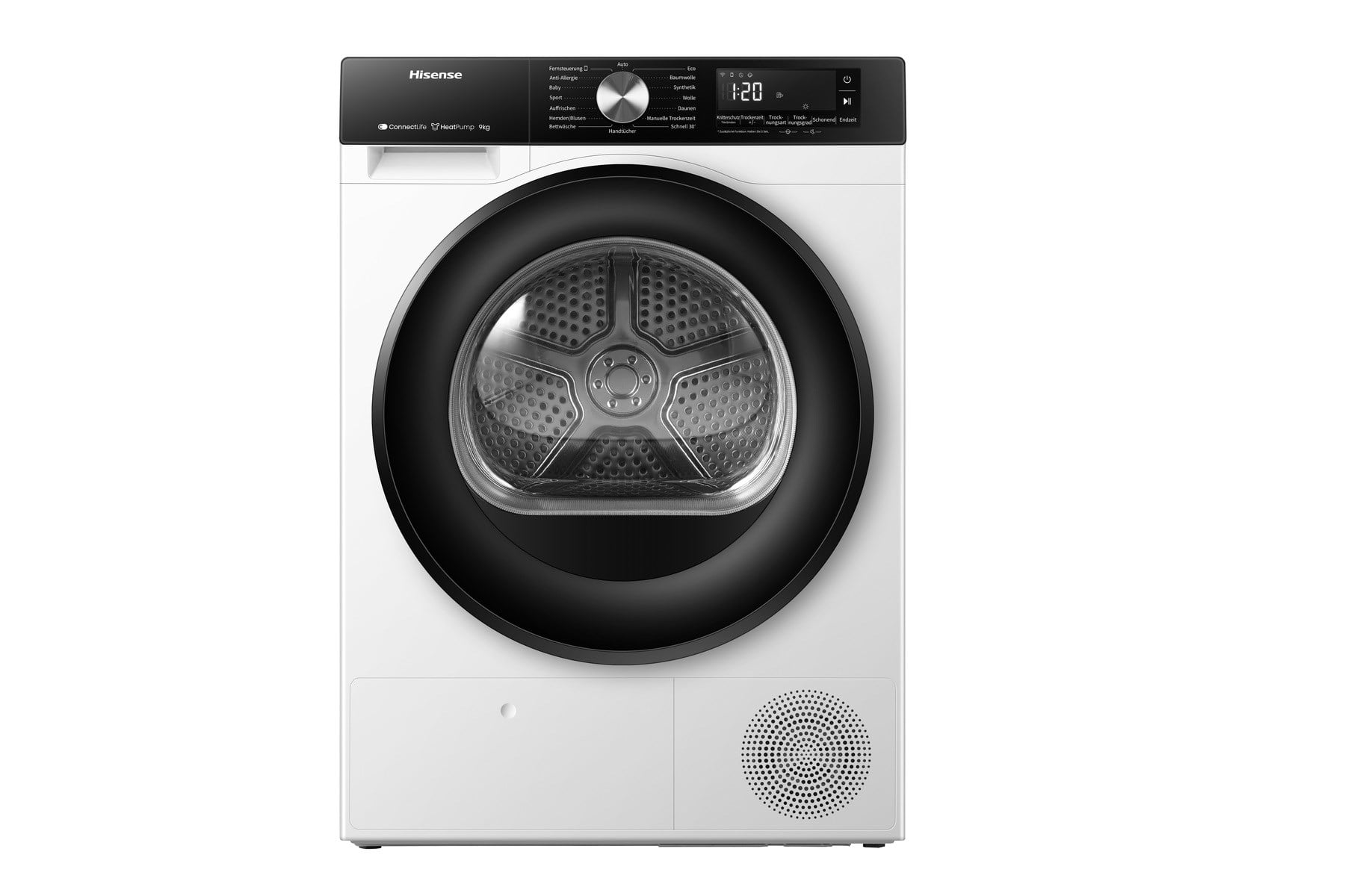 HISENSEHISENSE DH3S902BWCC 9 KG. WIFI ÇAMAŞIR KURUTMA MAKİNESİ BEYAZ.101.104.105.005