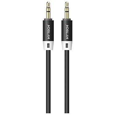 Hytech HY-X75 2m Siyah 3.5mm Stereo Ses Kablosu