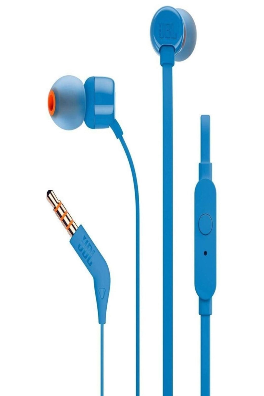 JBL IN-EAR KULAKLIK T110 MAVİ EU