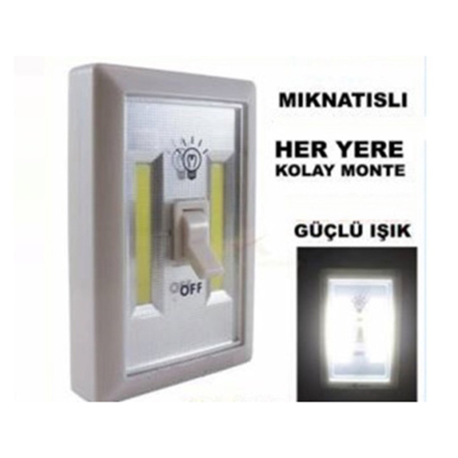 Kolayca Monte Edilebilen Mıknatıslı Aç Kapa Anahta