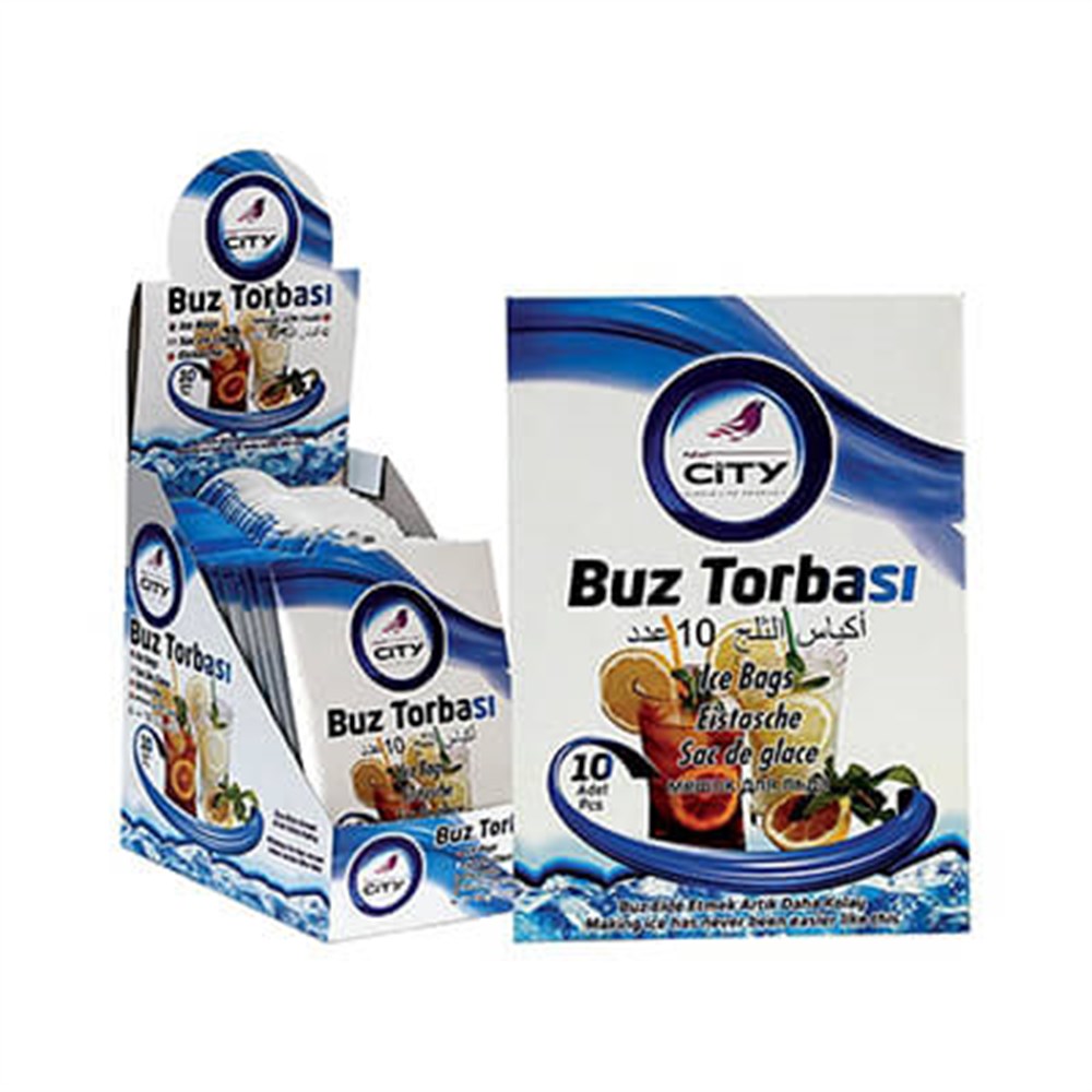 NEW CITY BUZ TORBASI 10'LU PAKET