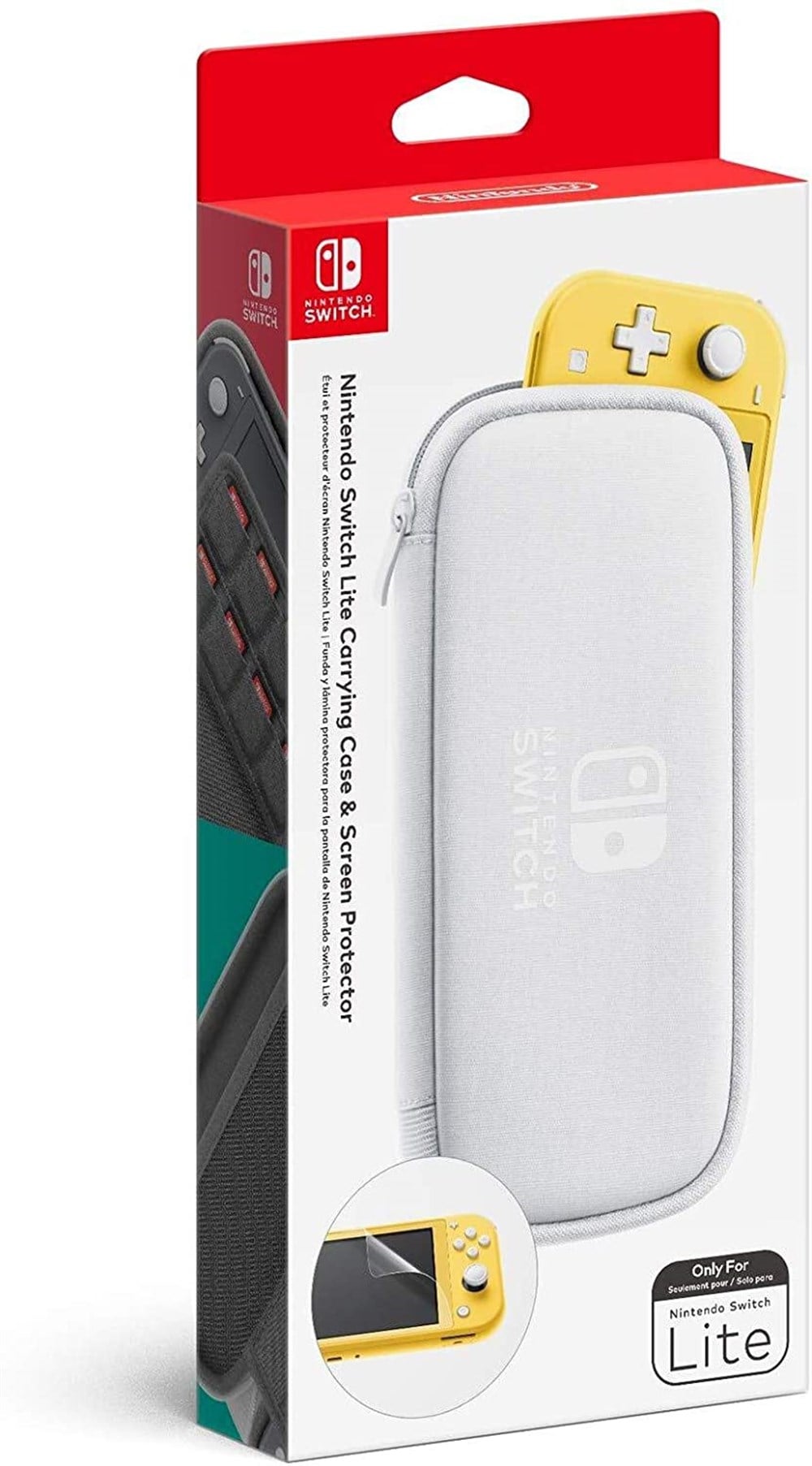 NINTENDO SWITCH LITE CARRYING CASE & SCREEN PROTEC