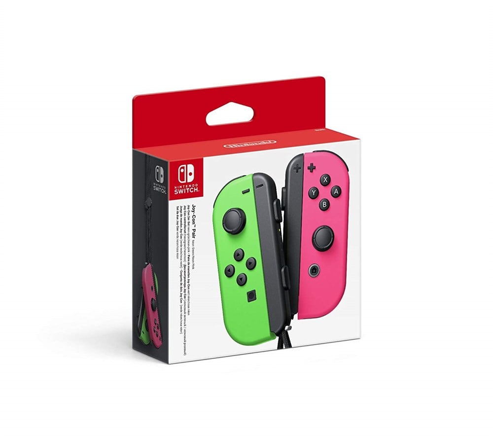 NINTENDO Switch SWITCH JOY-CON PAIR NEON GREEN/PIN