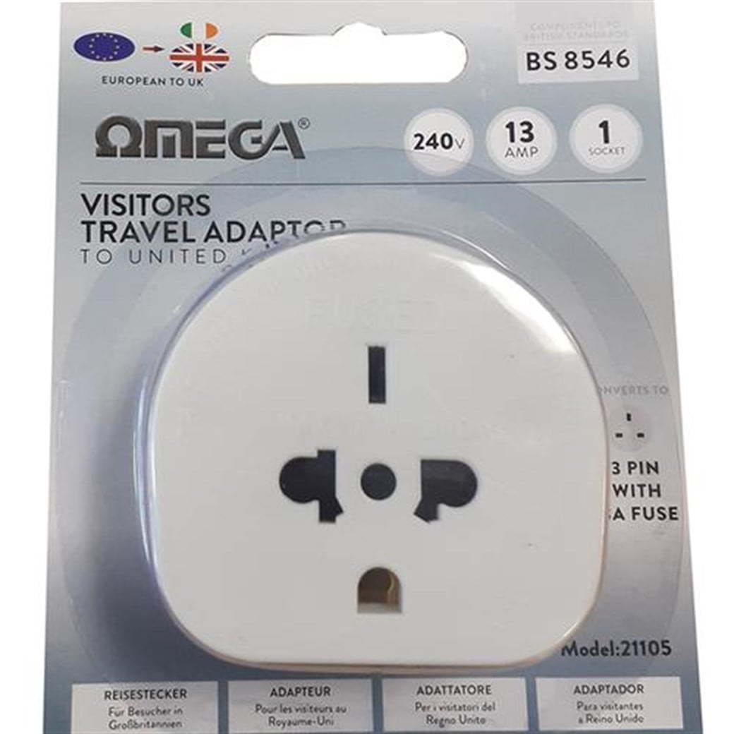 OMEGA UK ADAPTÖR