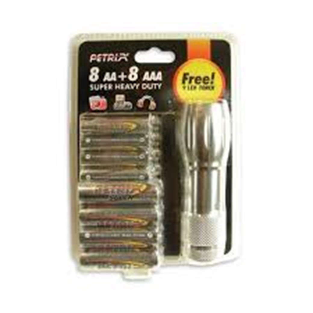 PETRIX PR16 FENER+8AA+4AAA