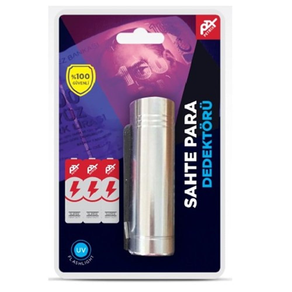 PETRİX TL729 CEPTE TAŞINABİLİR, SAHTE PARA FENERİ