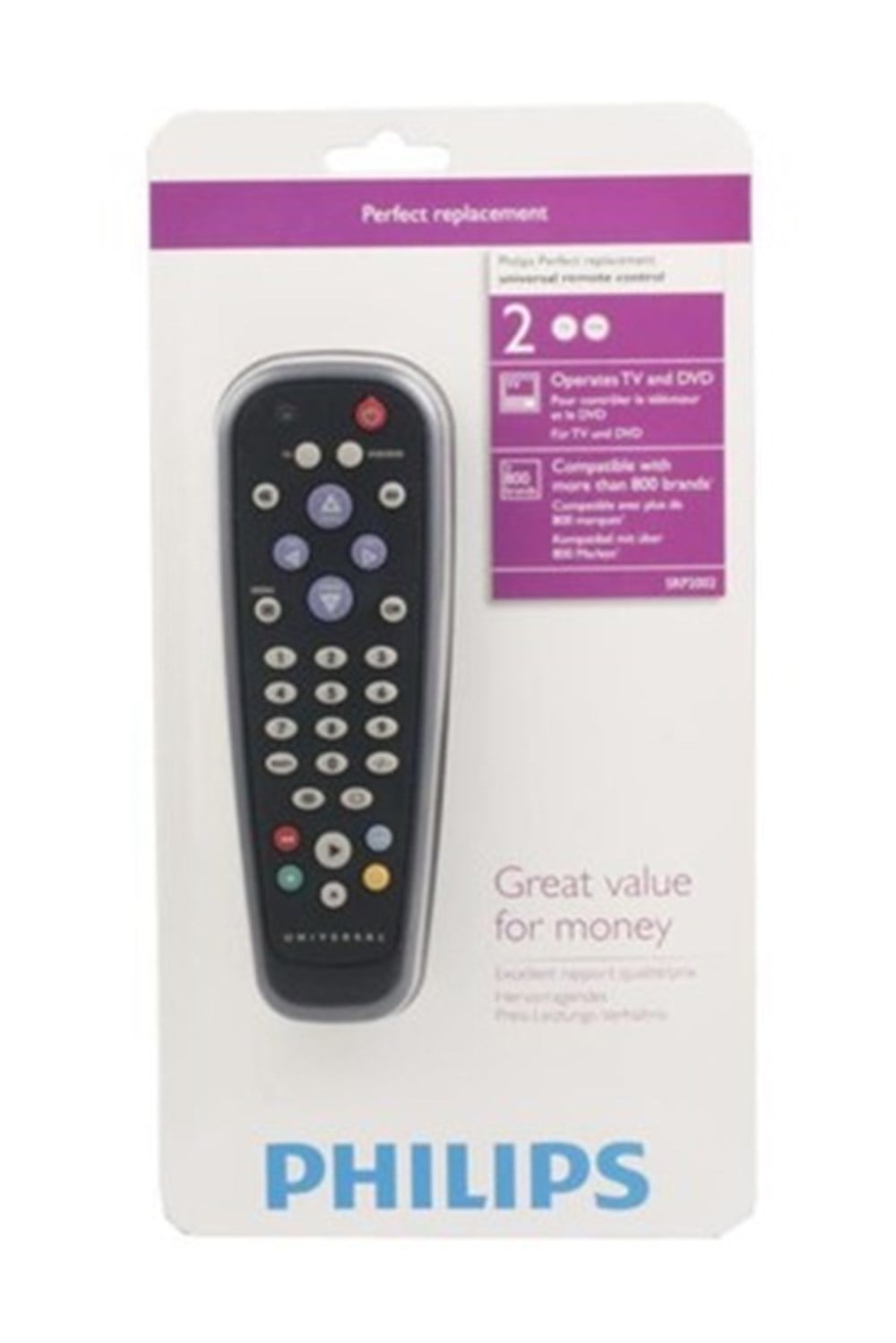 PHILIPS UNIVERSAL KUMANDA 2İN1 SRP2002/10