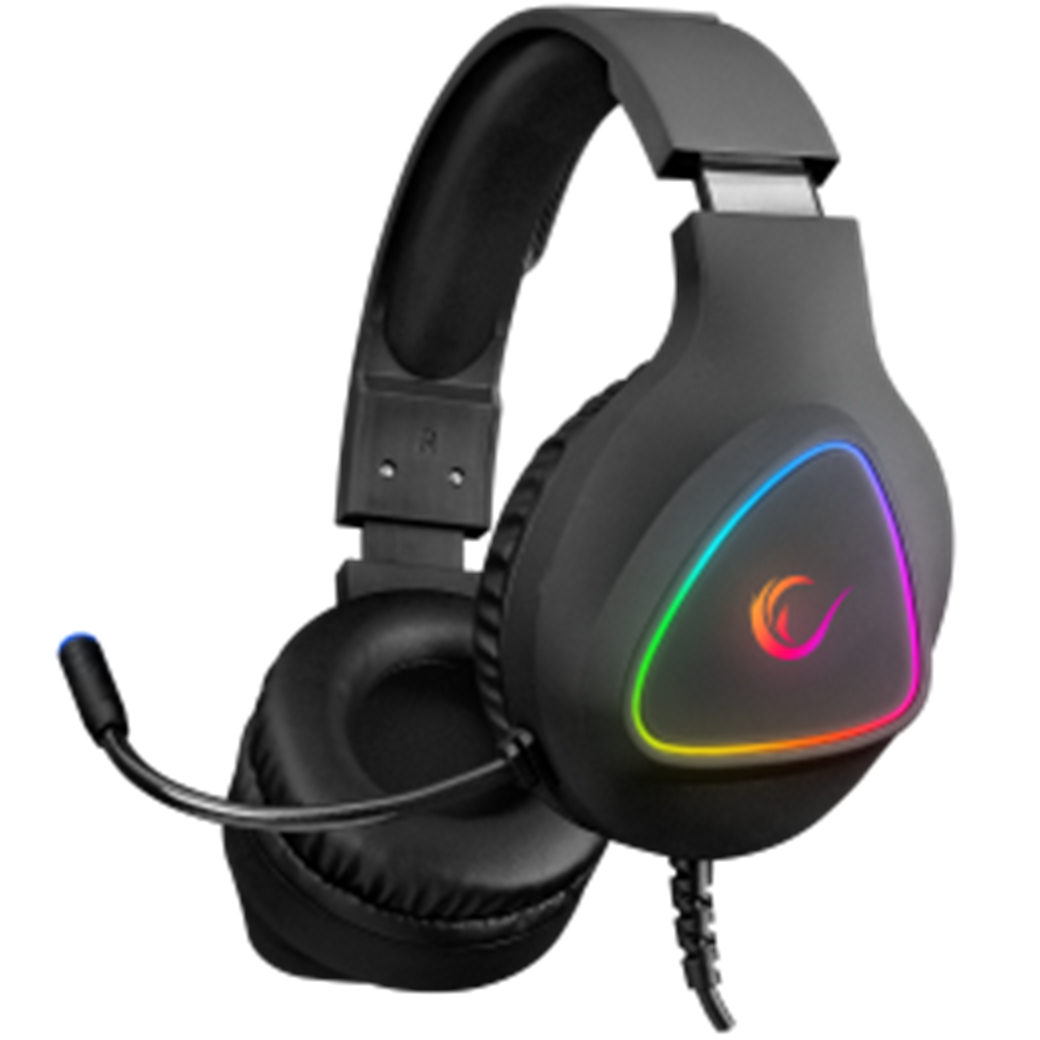 Rampage M7 MONCHER Siyah RGB Led USB 7.1 Gaming Mikrofonlu Oyuncu Kulaklığı