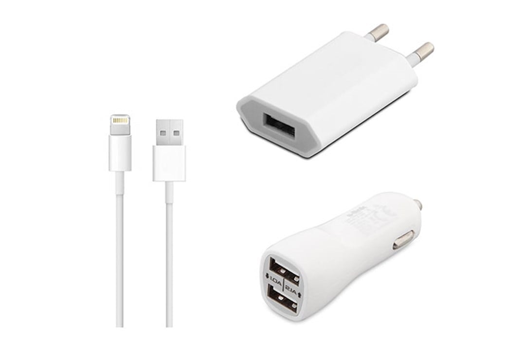 S-link IP-546 iPhone 5 Data Kablo + Ev + Araç Şarj