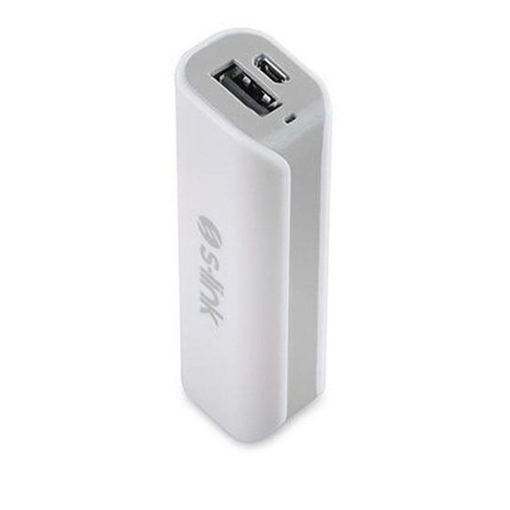 S-link IP-631 2000mAh Powerbank Beyaz/Gri Taşınabi