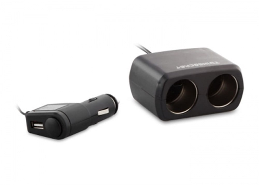S-link SL-242PW 2'Lü Çakmak Çoklayıcı + Usb Şarj A