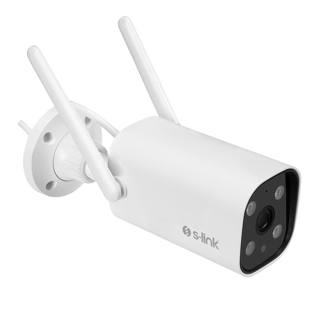 S-Link SL-BLT01 2MP 3.6mm IP Smart Wifi Network TF Kart Güvenlik Bullet Kamerası Tuya