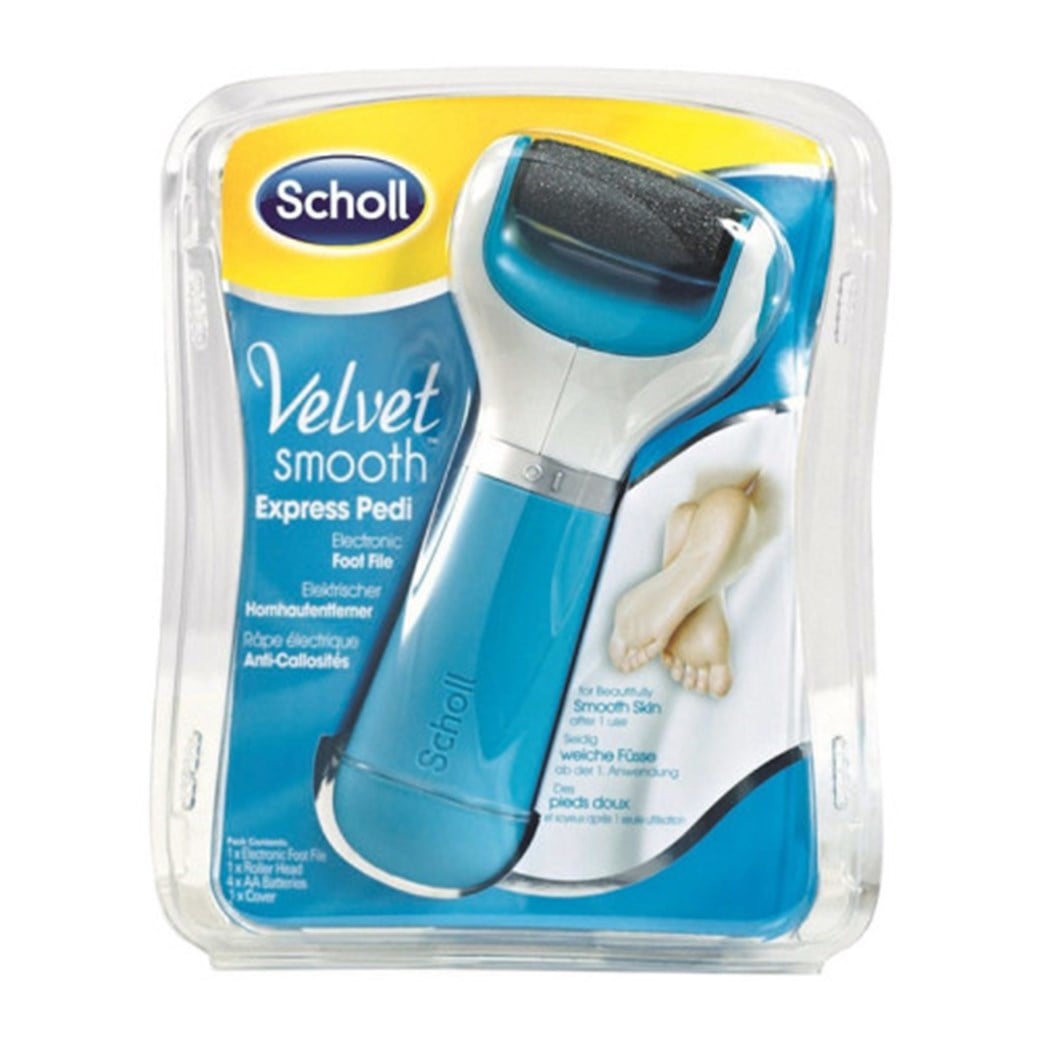 SCHOLL VELVET SMO.ELEC.FOOT FILE KIT
