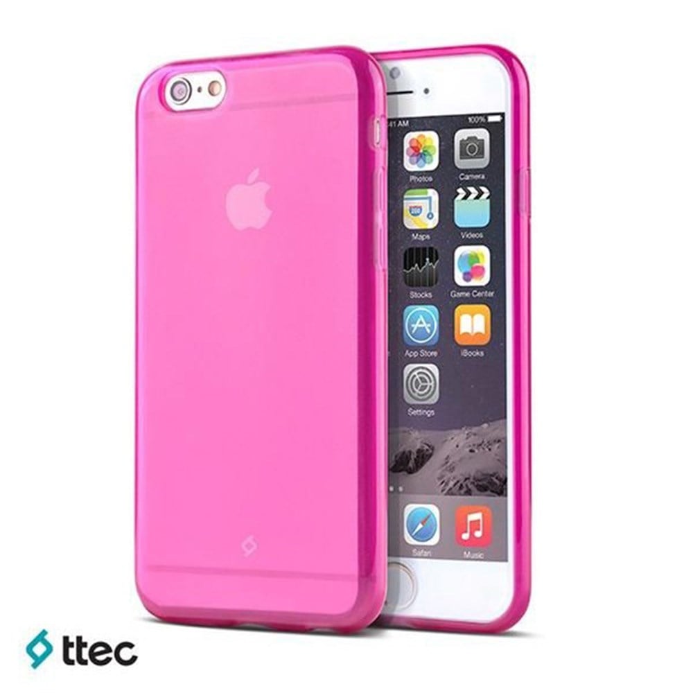 TTEC 2PNS07P Iphone 6 Plus Pembe Elasty Koruma Kap