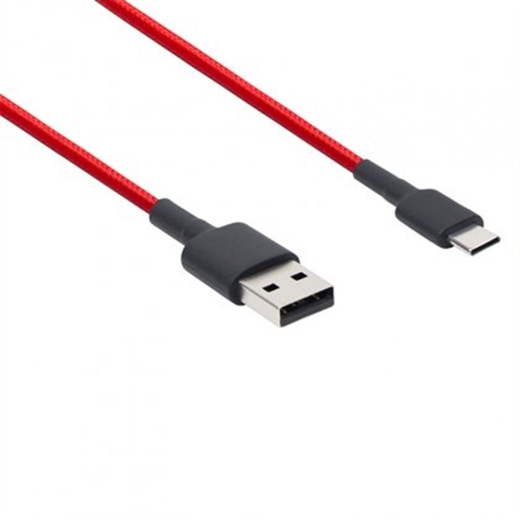 XIAOMI MI TYPE-C BRAİDED CABLE 100CM RED