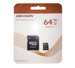 Hikvision Hs C1 64gb Micro Hafıza Kartı (Adaptörlü