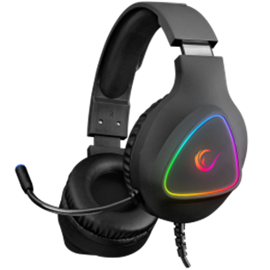 Rampage M7 MONCHER Siyah RGB Led USB 7.1 Gaming Mikrofonlu Oyuncu Kulaklığı