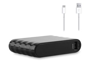 S-link IP-755 10400mAh Samsung Bataryalı 2*Usb Siy