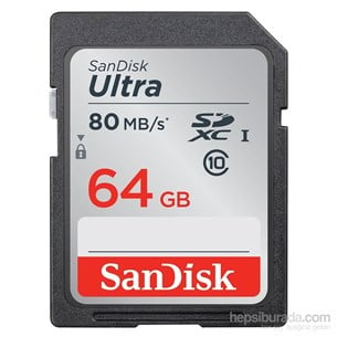 SANDISK 64GB ULTRA SDHC SDSDUNC-064G HAFIZA KARTI