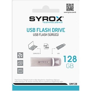 SYROX UM128 128 GB FLAŞ METAL