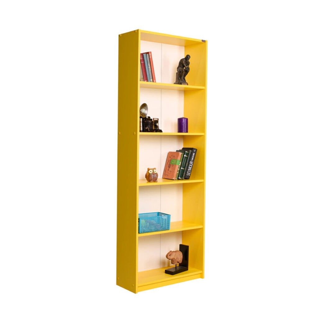 ADORE KTP-150-SR-1 MAX 5RAFLI KİTAPLIK SARI 58x170