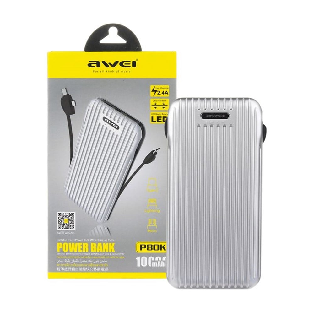 AWEI P80K POWERBANK 10000MAH