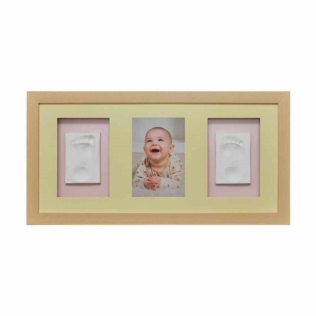Baby Memory Prints BMP.052 Üçlü Frame Naturel
