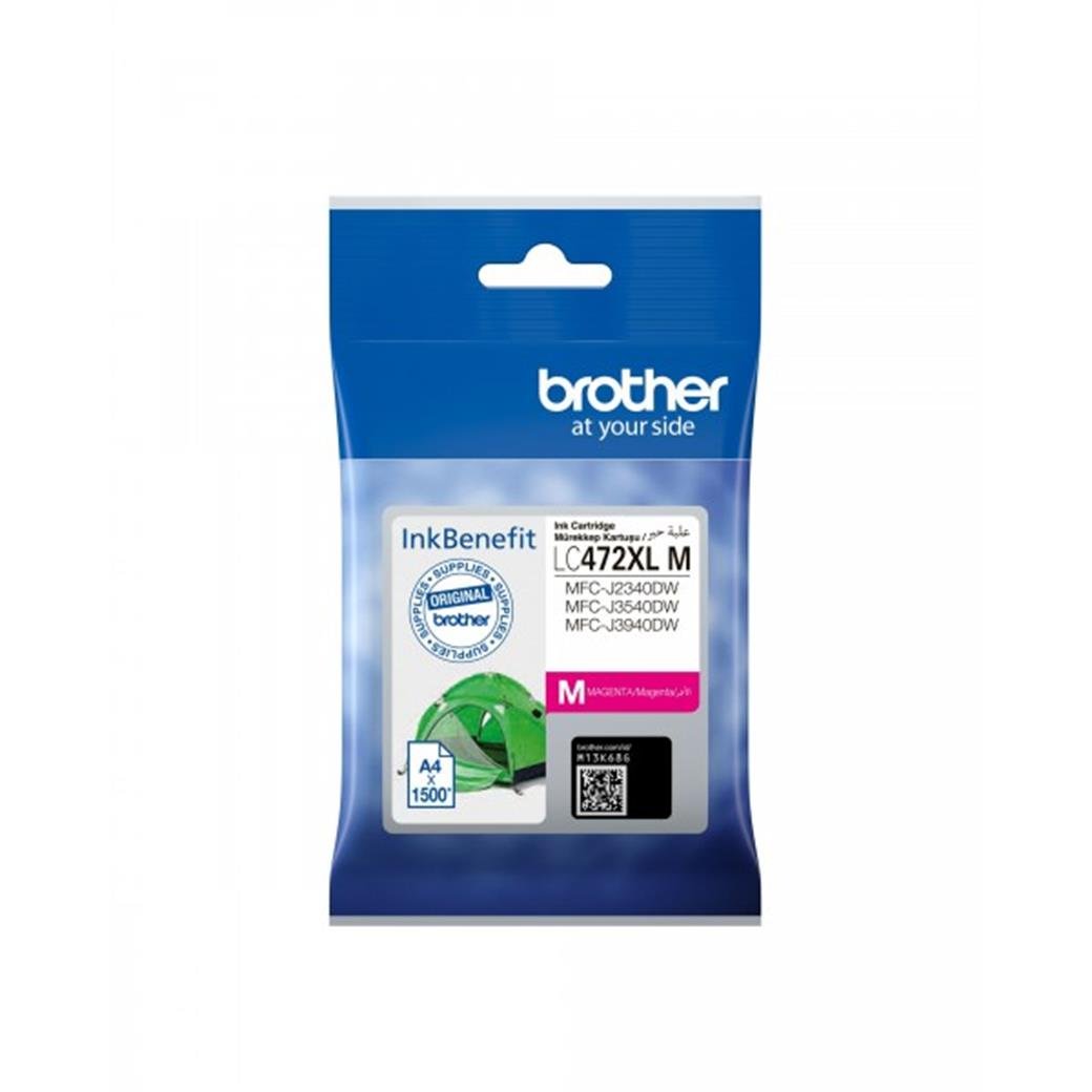 BROTHER KIRMIZI MÜREKKEP KARTUŞU LC472XL