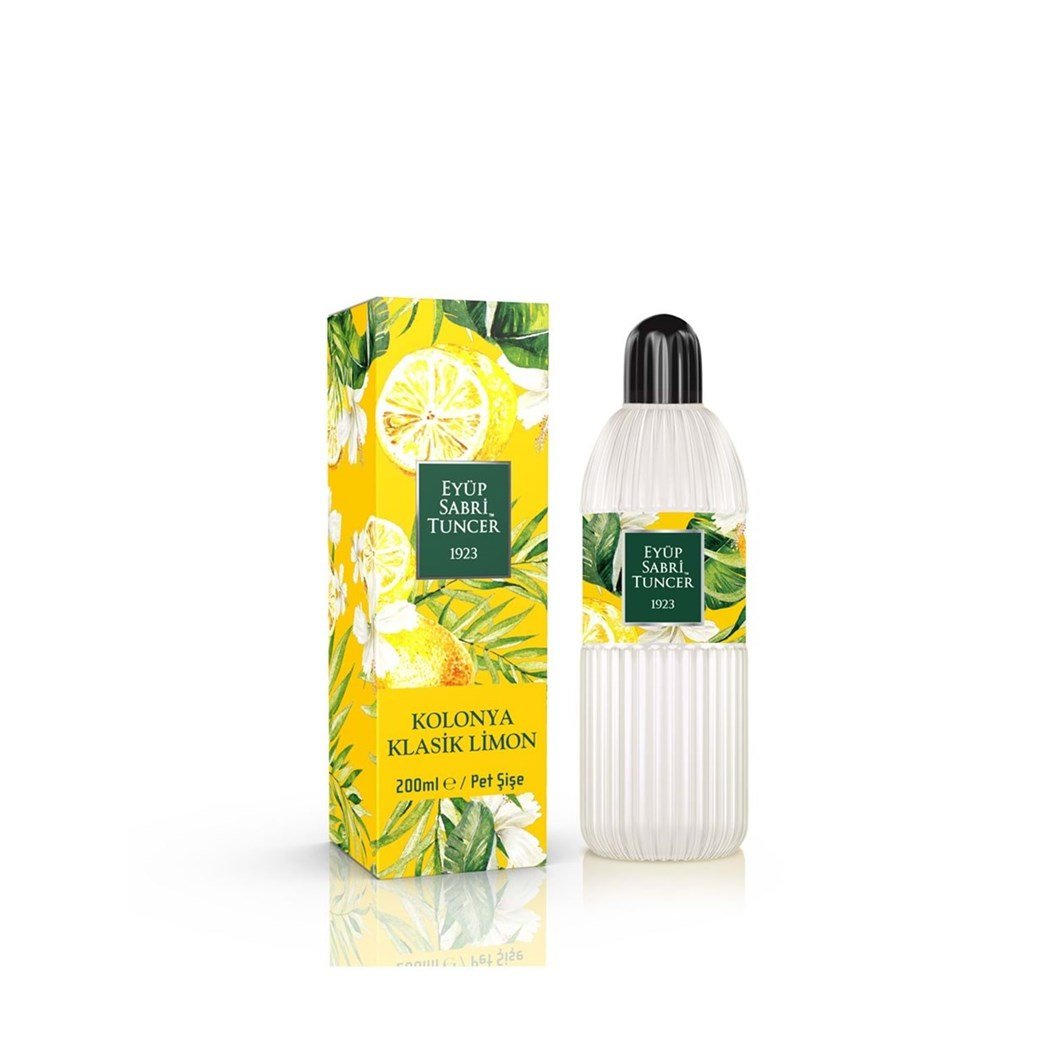 EST PET ŞİŞE 200ML KALSİK LİMON KOLONYA