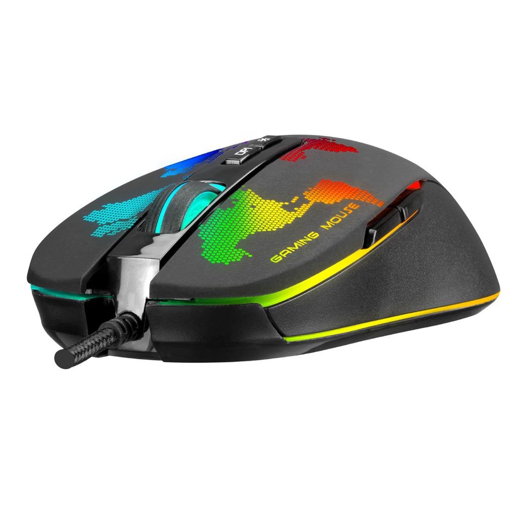 Everest GX69 JAVELIN Usb Siyah RGB Ledli 7D Optik Gaming Oyuncu Mouse