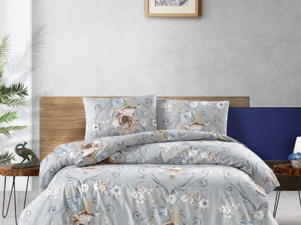 FİRUZE %100 PAMUK RANFORCE ÇİFT KİŞİLİK NEVRESİM TAKIMI (ALİZE)