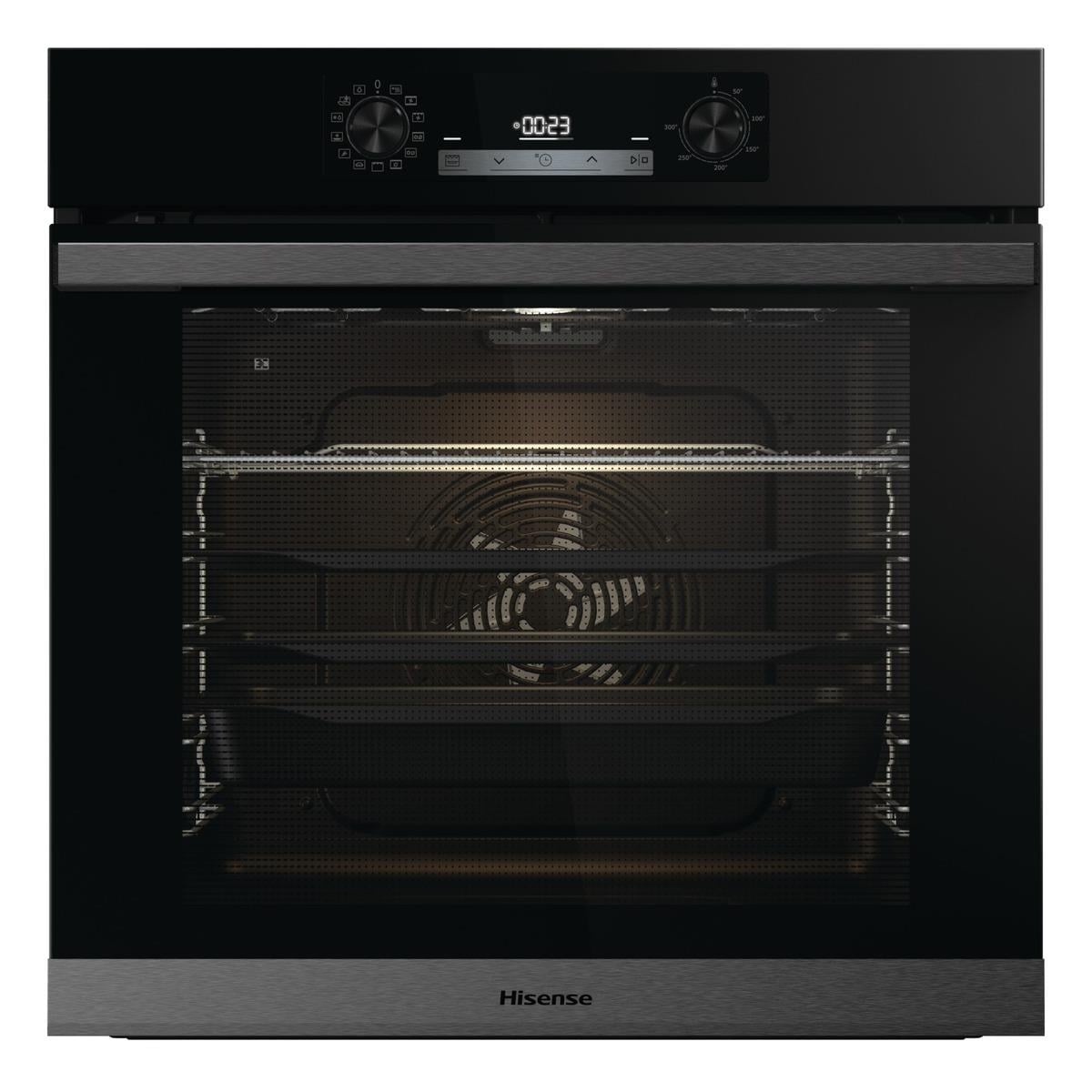 HISENSE BI62212ABUK SİYAH ANKASTRE CAM FIRIN 