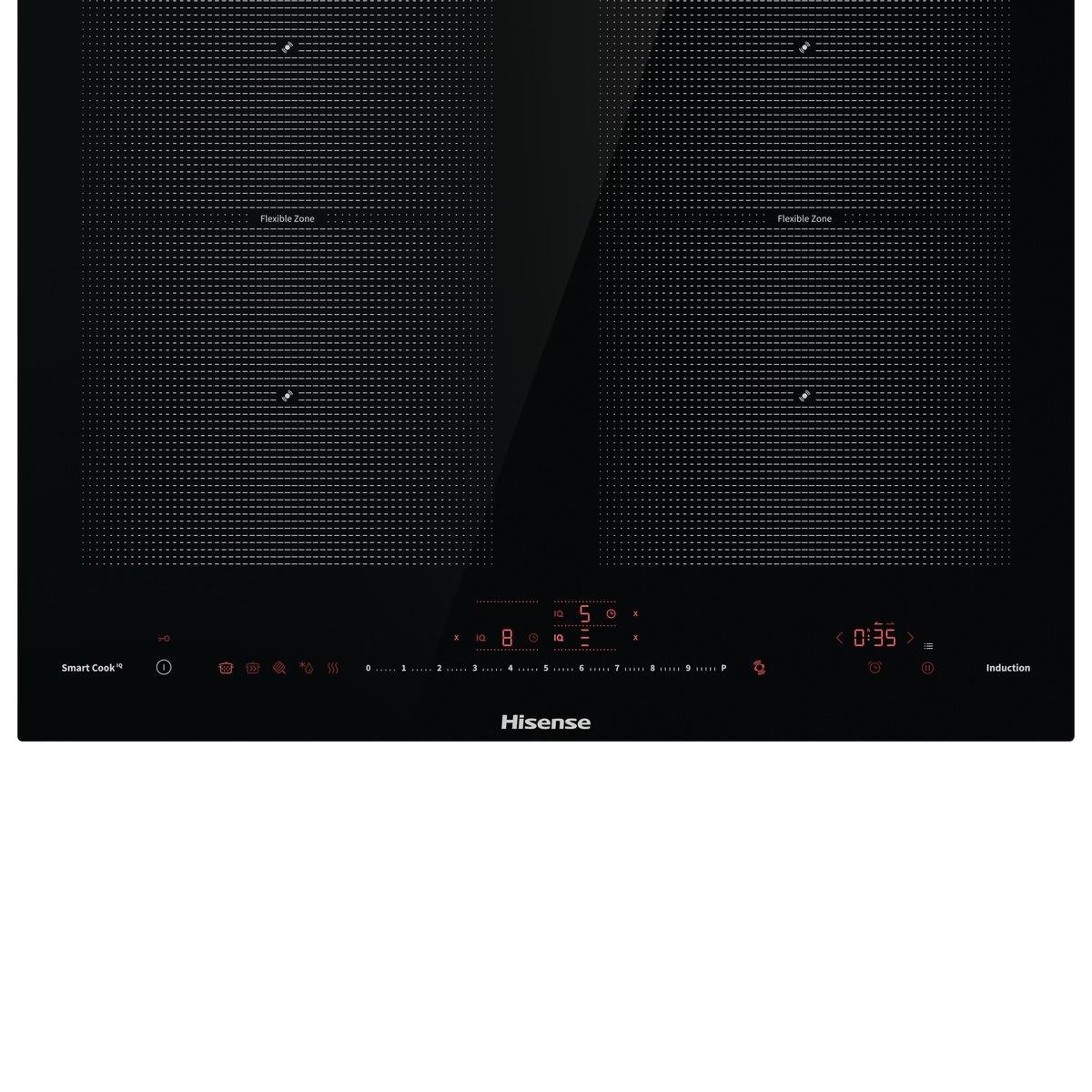 HISENSE IH646S 4 GÖZLÜ SİYAH CAM İNDÜKSİYON ANK. OCAK 