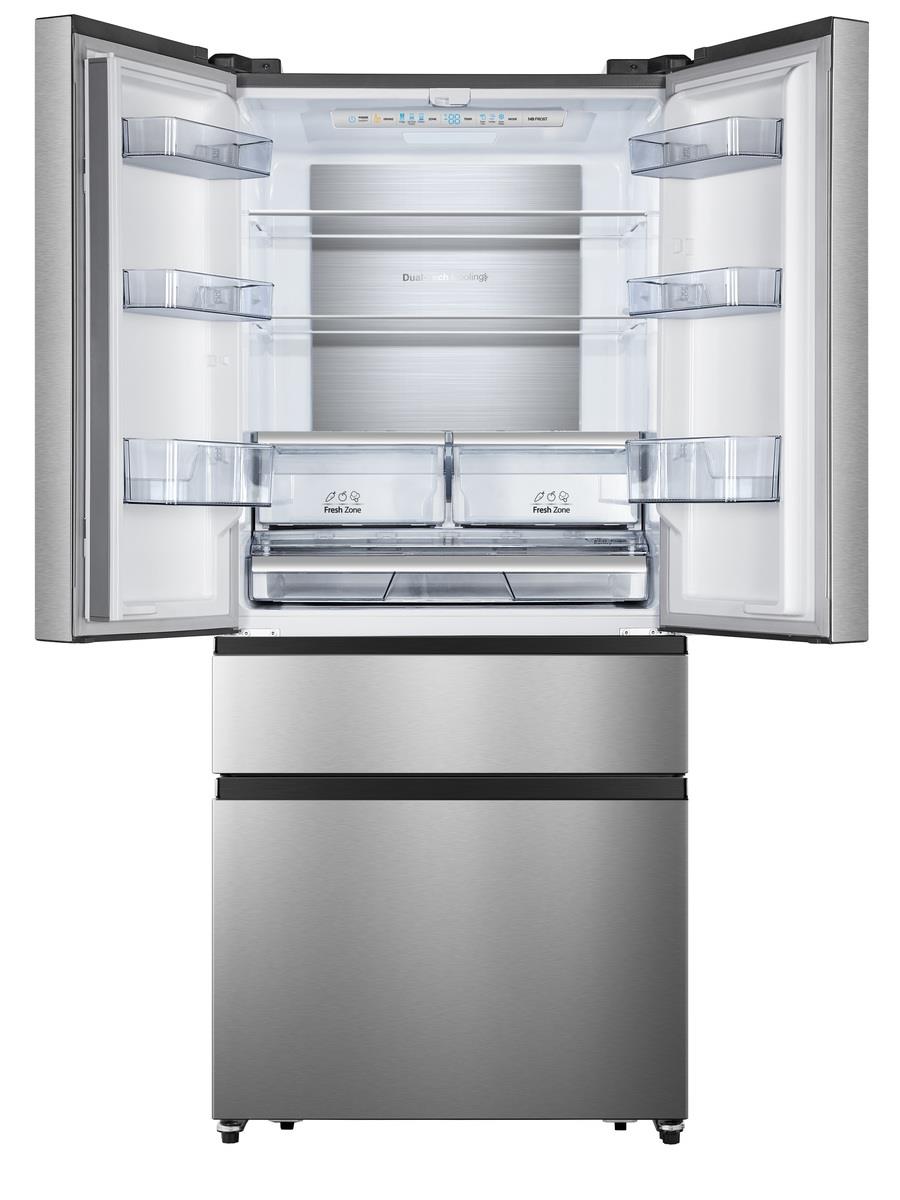 HISENSE RF540N4SBI2 INOX 480 LT. FRENCH DOOR NOFROST A++ BUZDOLABI