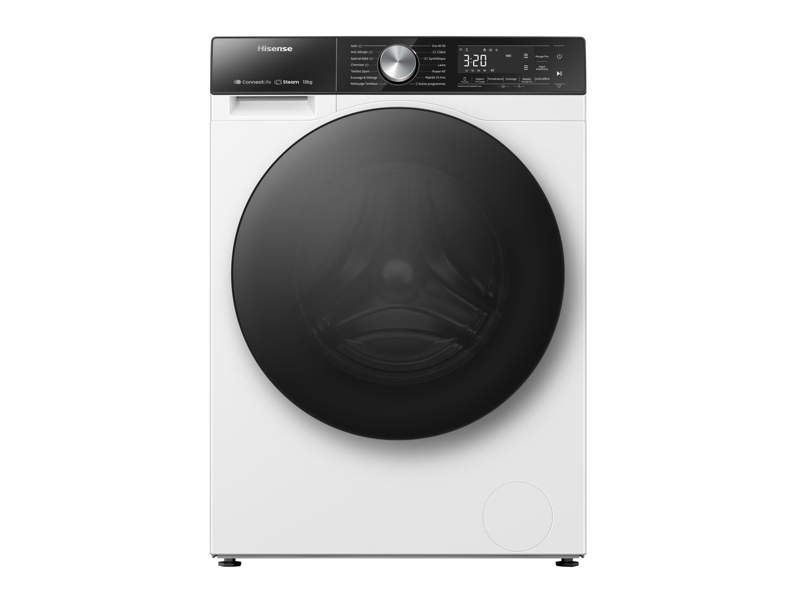 HISENSE WF5S1243BW BEYAZ 1400 DEVİR 12 KG ÇAMAŞIR MAKİNESİ
