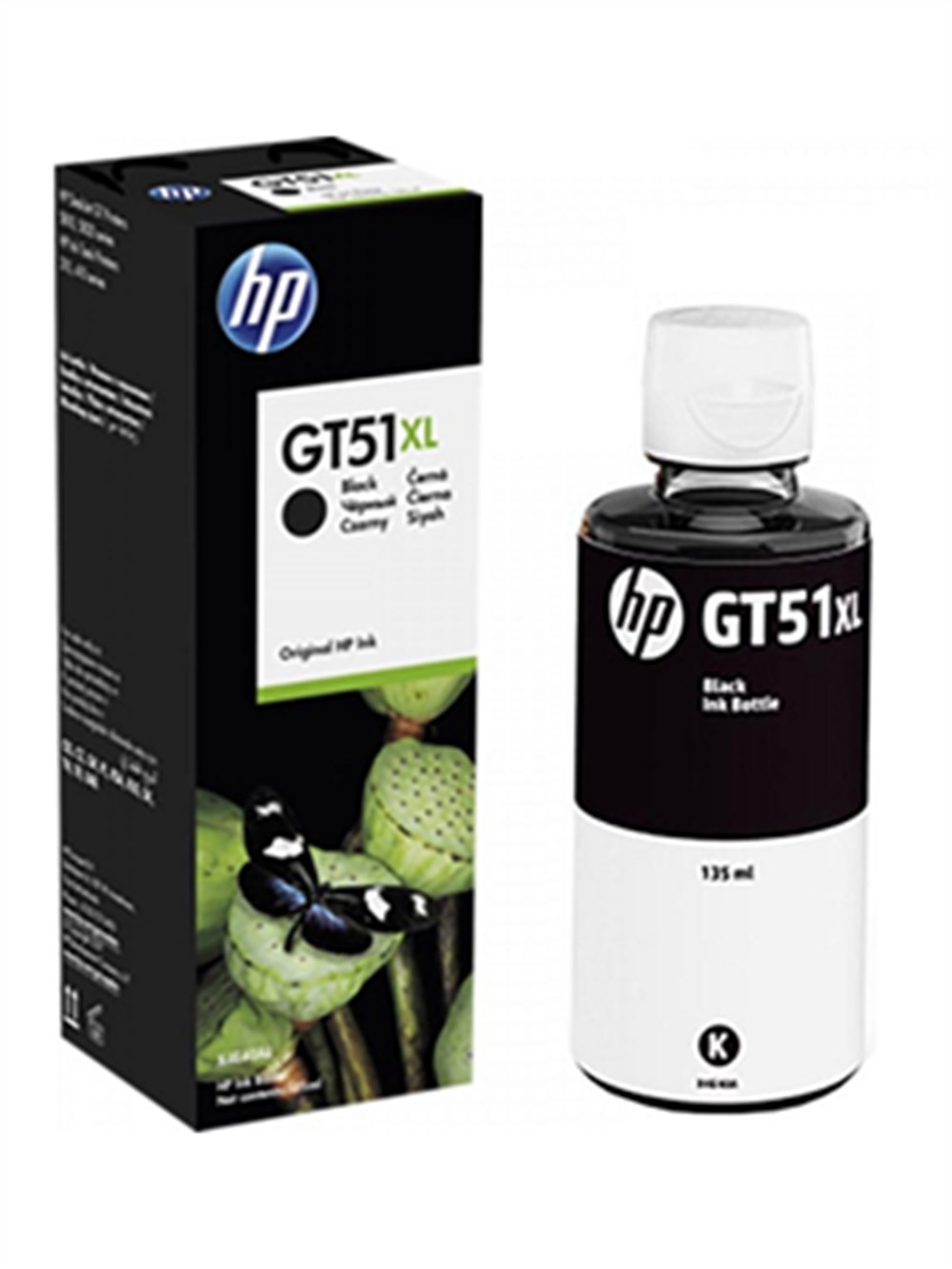HP GT51XL SİYAH ŞİŞE KARTUŞ 