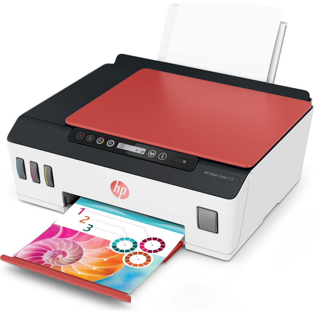 HPSMART TANK 519 AIO WIFI  3YW73A RENKLİ PÜSKÜRTMELİ YAZICI