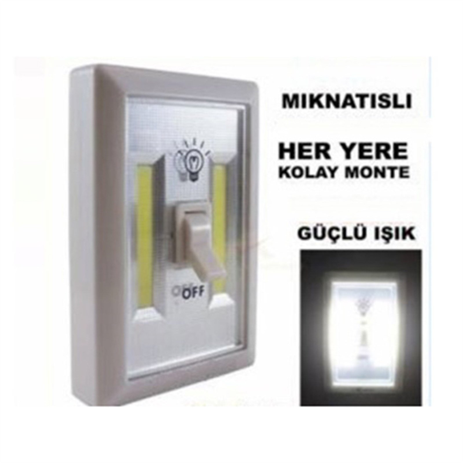 Kolayca Monte Edilebilen Mıknatıslı Aç Kapa Anahta