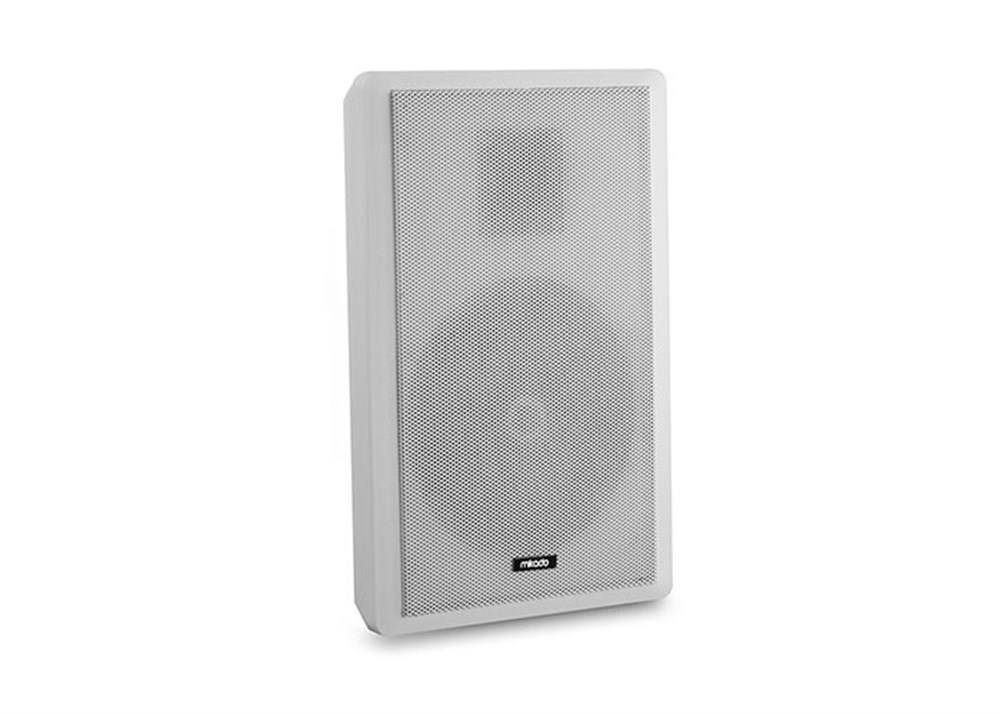 Mikado MDK-130T 10W Beyaz Düz Duvar Tipi Hoparlör