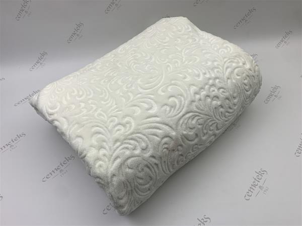 MİNK SENSE ÇİFT KİŞİLİK JAKARLI PELUŞ BATTANİYE SU YEŞİLİ