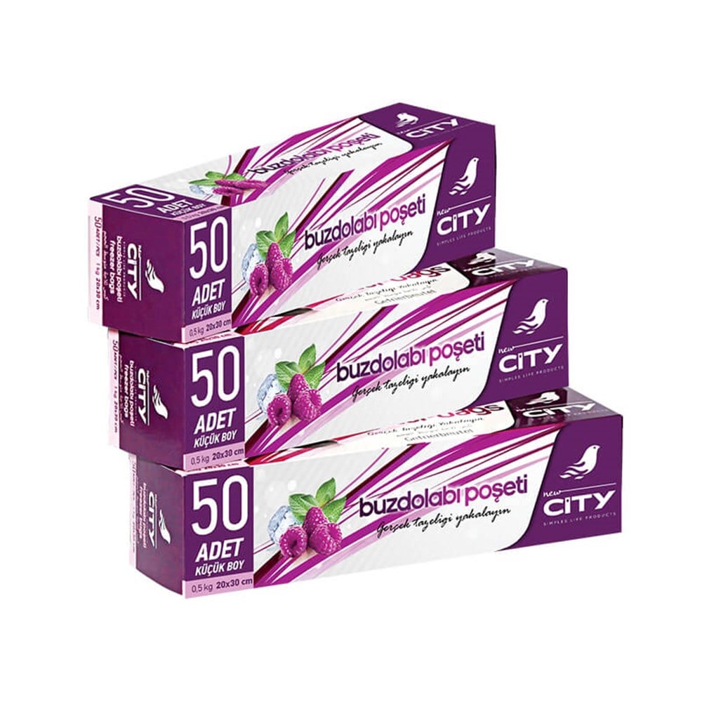 NEW CITY T-138  BUZDOLABI POŞETİ ORTA BOY