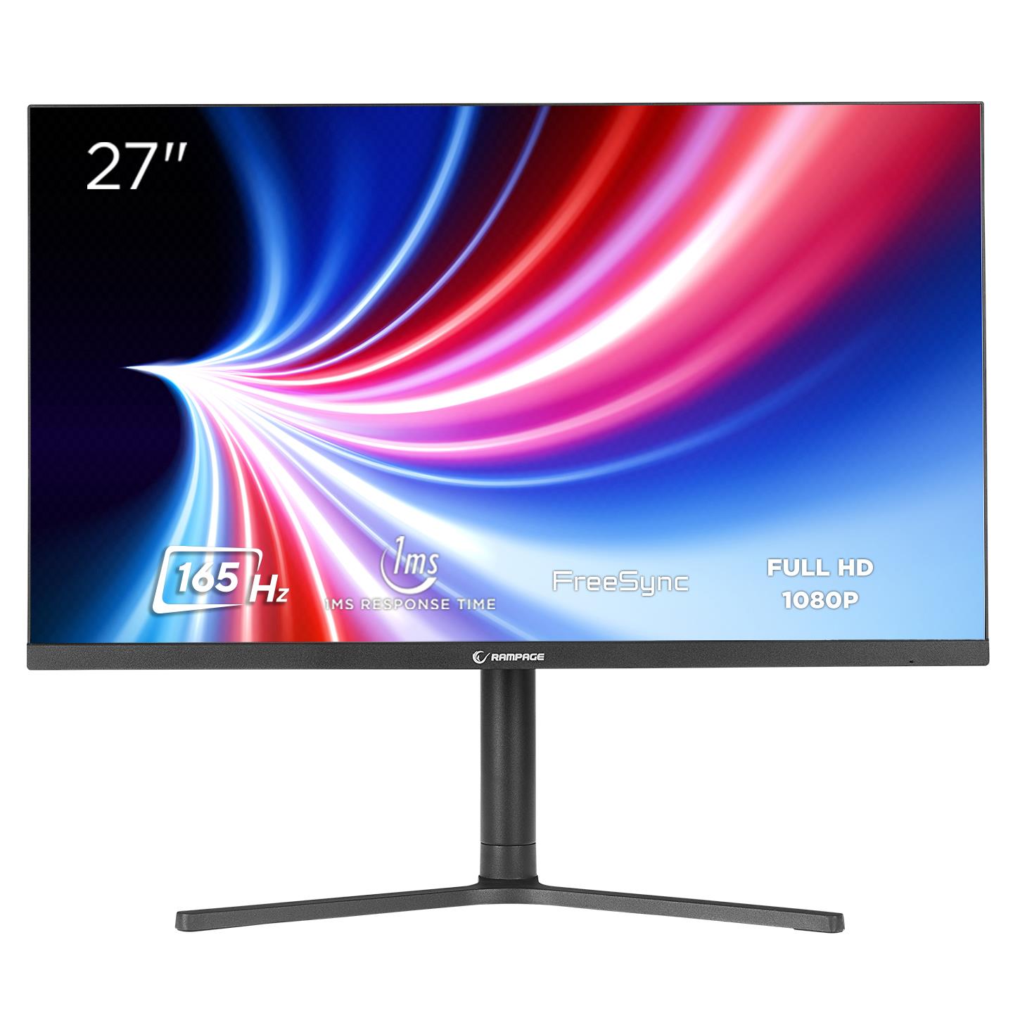 Rampage CLUSTER CL27R165 27 165Hz 1ms BOE IPS FHD Freesync Pivot PC Flat Oyuncu Monitörü