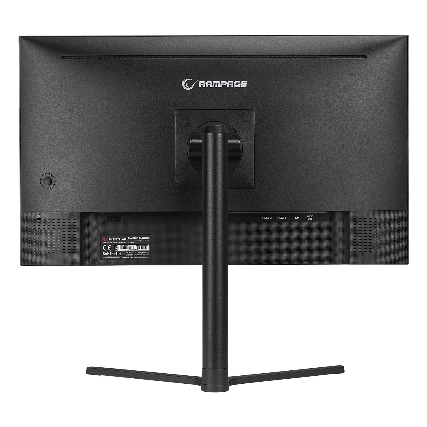 Rampage CLUSTER CL27R165 27 165Hz 1ms BOE IPS FHD Freesync Pivot PC ...