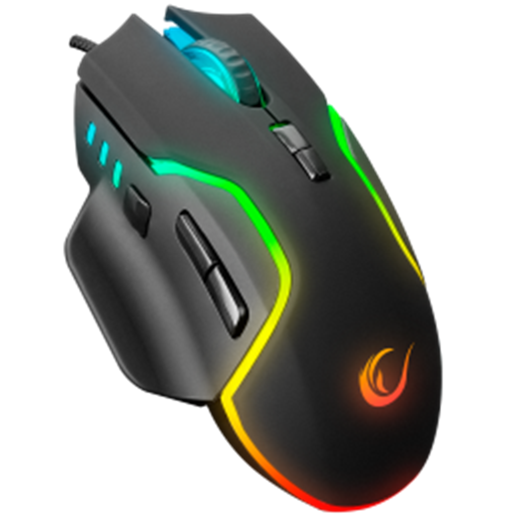 Rampage Miracle M2 Usb Siyah 8 Tuşlu RGB 7200dpi Gaming Oyuncu Mouse