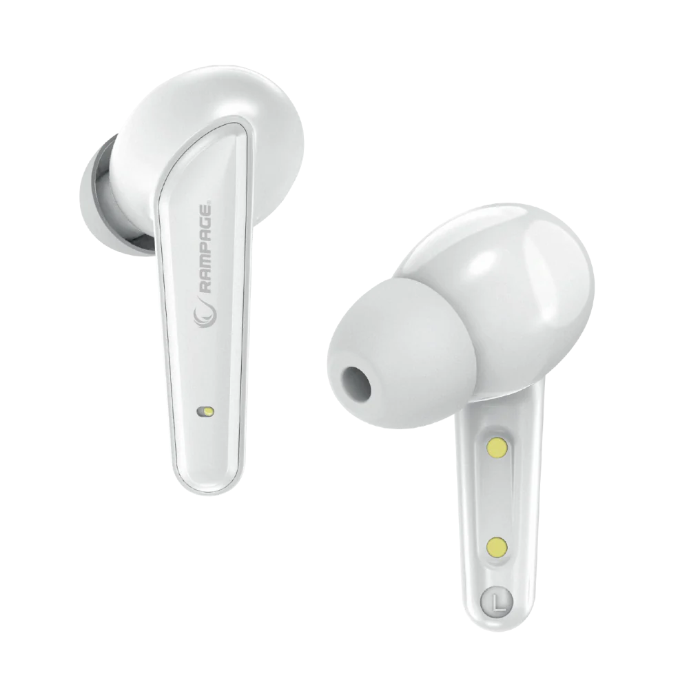 Rampage RM-TWS01G VIPER Beyaz Mobile+PC Uyumlu Bluetooth TWS Gaming Oyuncu Mikrofonlu Kulaklık