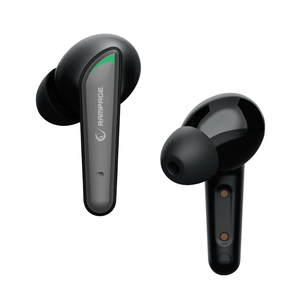 Rampage RM-TWS01G VIPER Siyah Mobile+PC Uyumlu Bluetooth TWS Gaming Oyuncu Mikrofonlu Kulaklık
