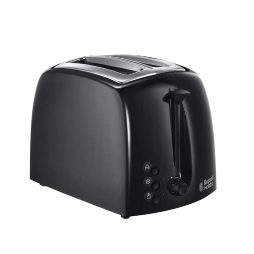 RUSSEL HOBBS RU-21641 TOASTER   2 SLİCE   TEXTURES   WİDE   BLACK EKMEK KIZARTMA